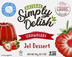 Simply Delish Strawberry Jel Dessert 20 g