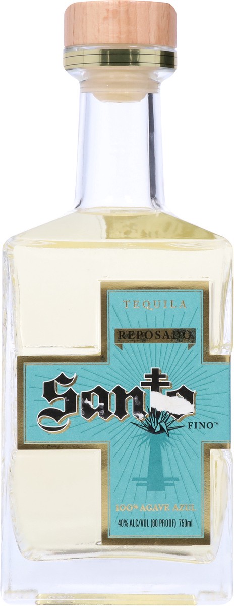 slide 6 of 9, Santo Fino 100% Agave Azul Reposado Tequila 750 ml, 750 ml