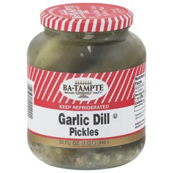 Ba-Tampte Garlic Dill Pickles 32 fl oz