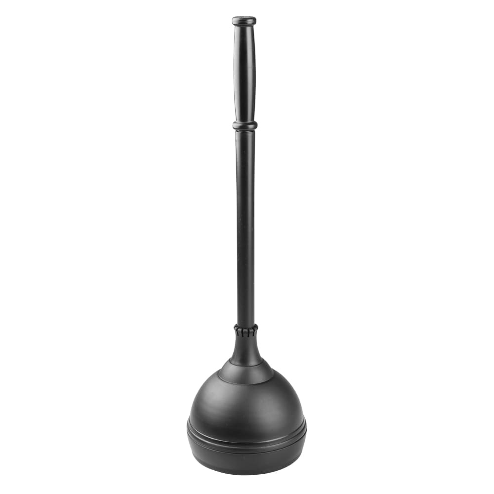 slide 1 of 1, InterDesign Kent Plunger Capsule - Black, 1 ct