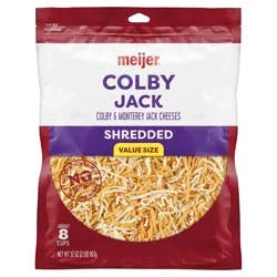 Meijer Shredded Colby Jack Cheese, 32 oz