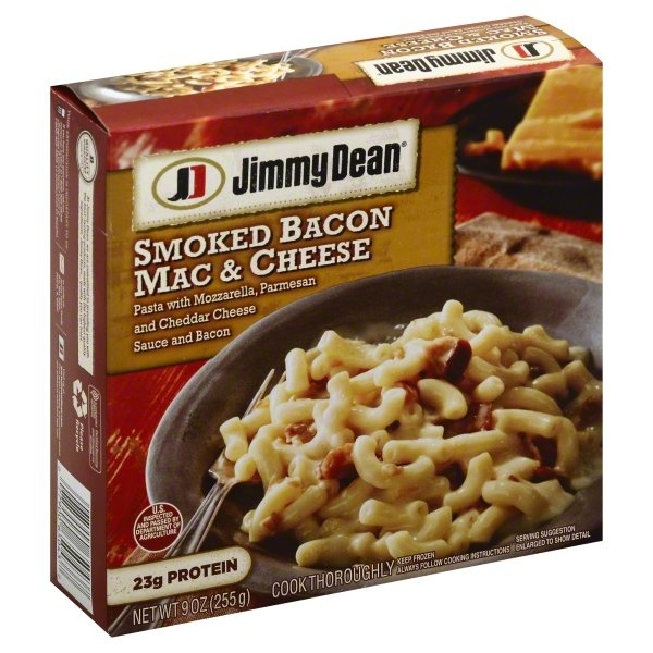 slide 1 of 1, Jimmy Dean Smoked Bacon Mac and Cheese Bowl, 9 oz