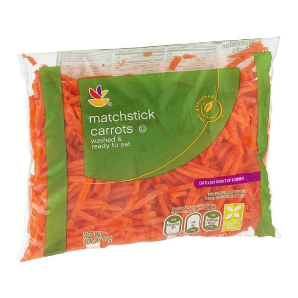 slide 1 of 1, Ahold Matchstick Carrots, 10 oz