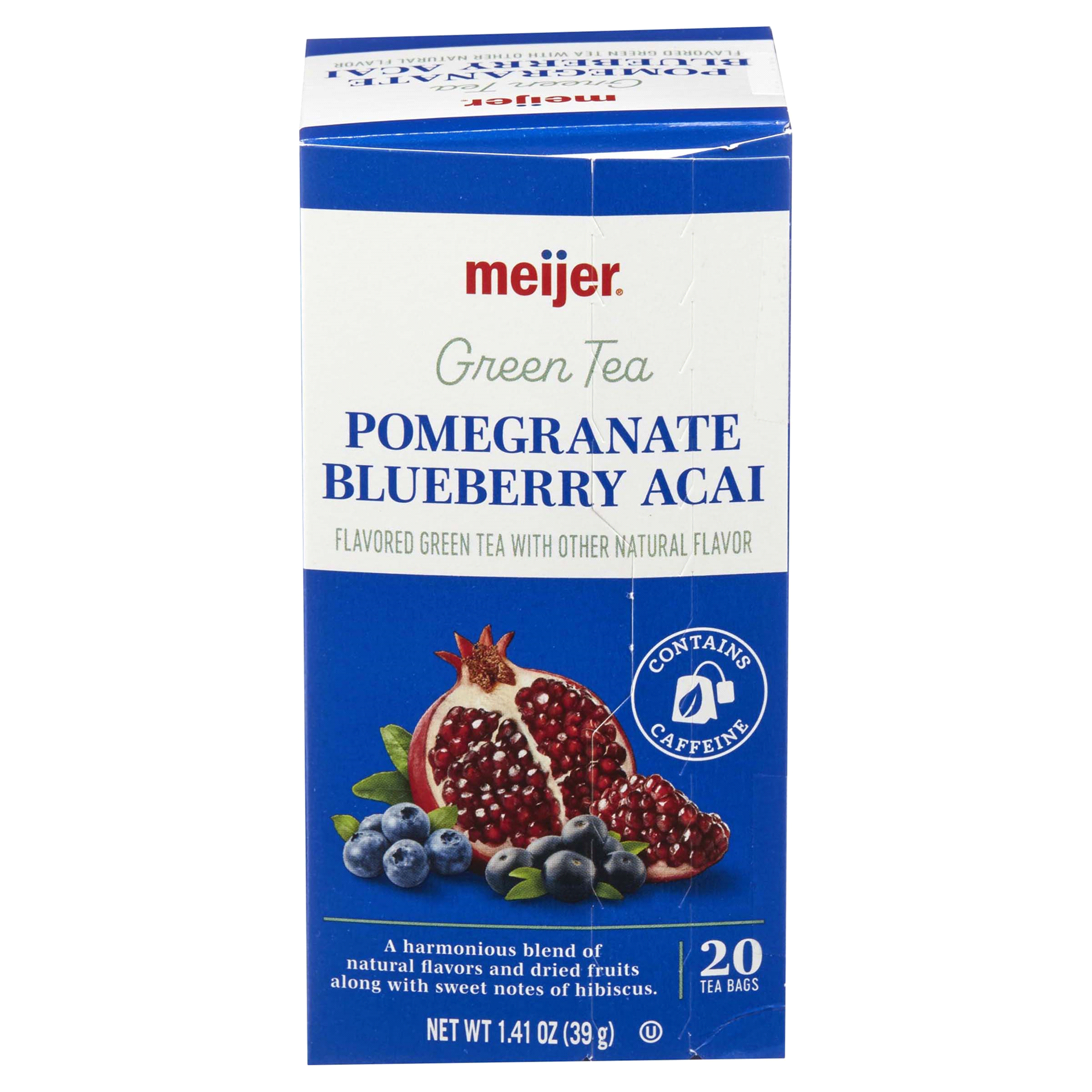 slide 21 of 29, Meijer Pomegranate Blueberry Acai Tea - 20 ct, 20 ct