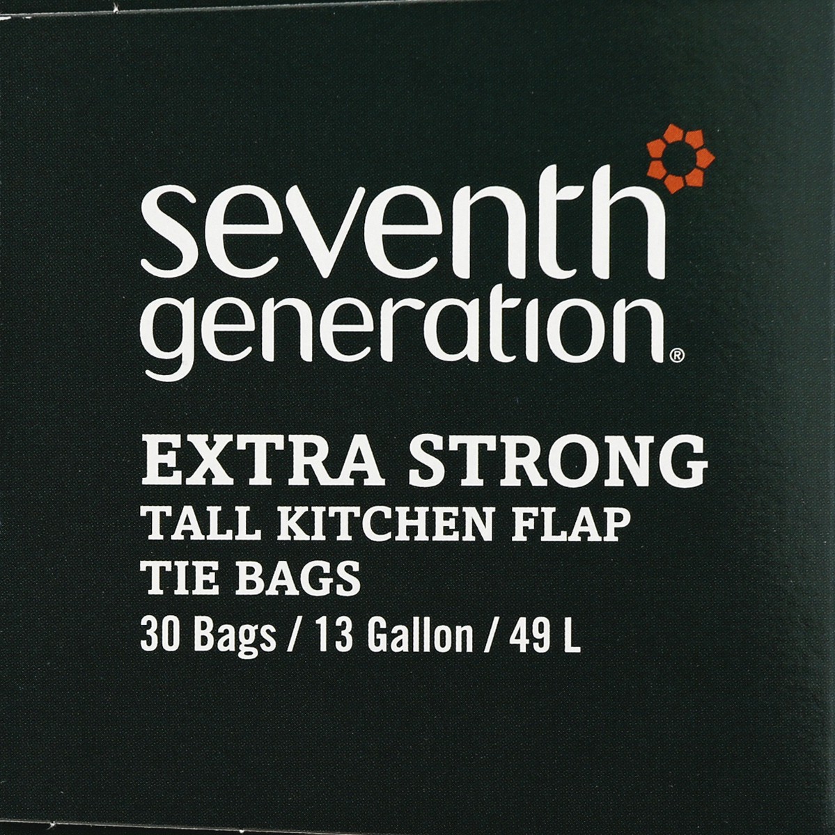 slide 4 of 11, Seventh Generation Extra Strong Tall Kitchen Trash Bags 13 Gallon, 30 count, 30 ct