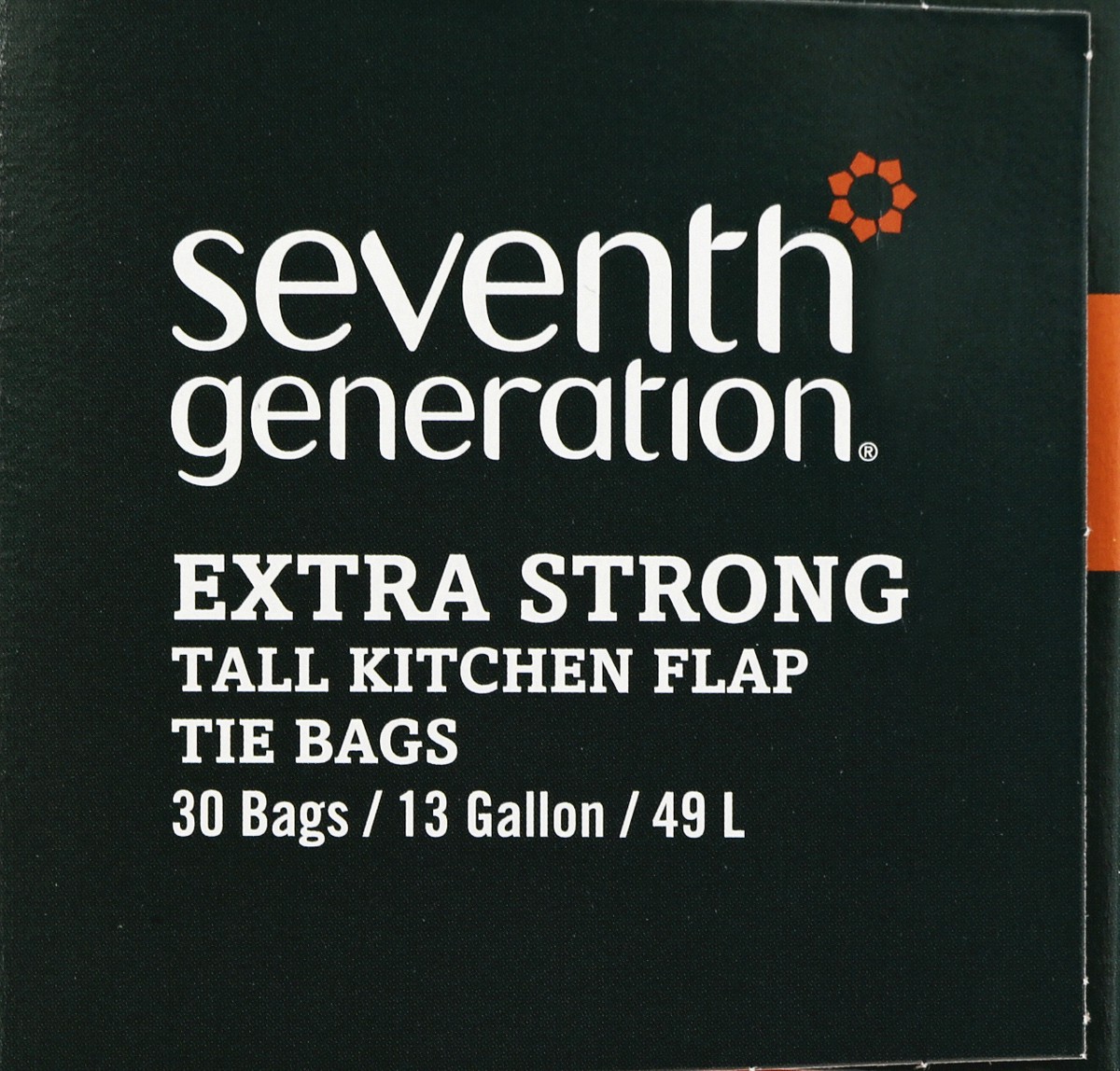 slide 5 of 11, Seventh Generation Extra Strong Tall Kitchen Trash Bags 13 Gallon, 30 count, 30 ct