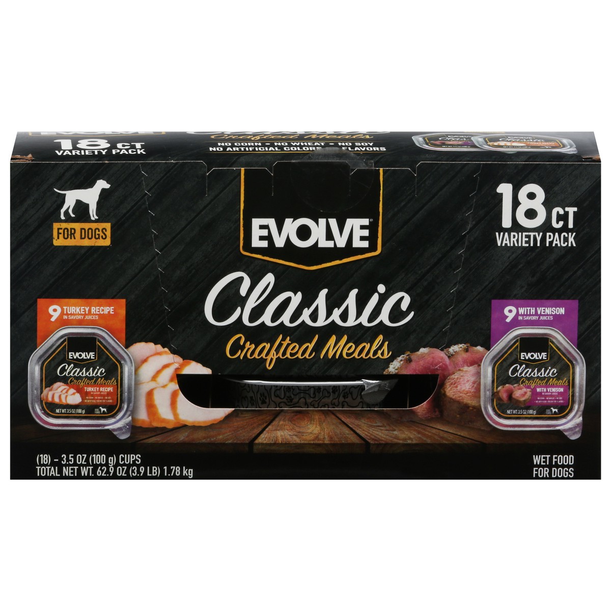 Evolve canned hot sale dog food