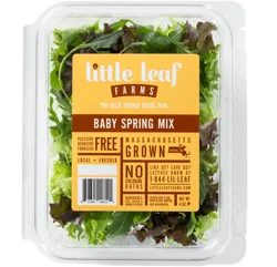 Little Leaf Farms Baby Spring Mix Lettuce 4 oz
