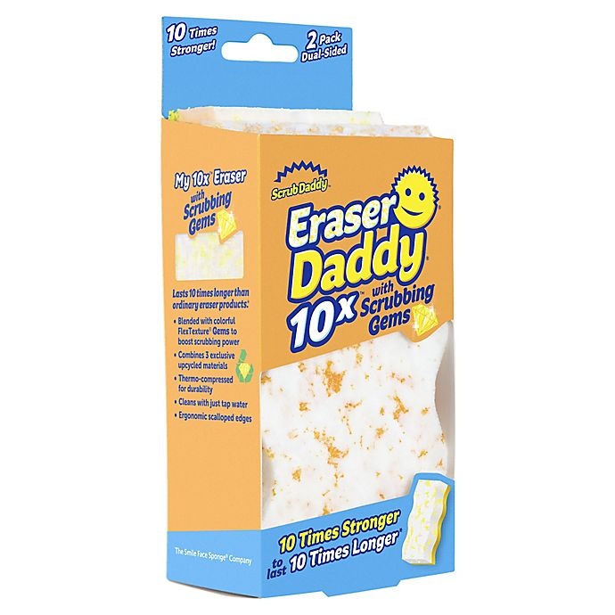 Scrub Daddy Eraser Daddy Cleaning Sponges 2 ct