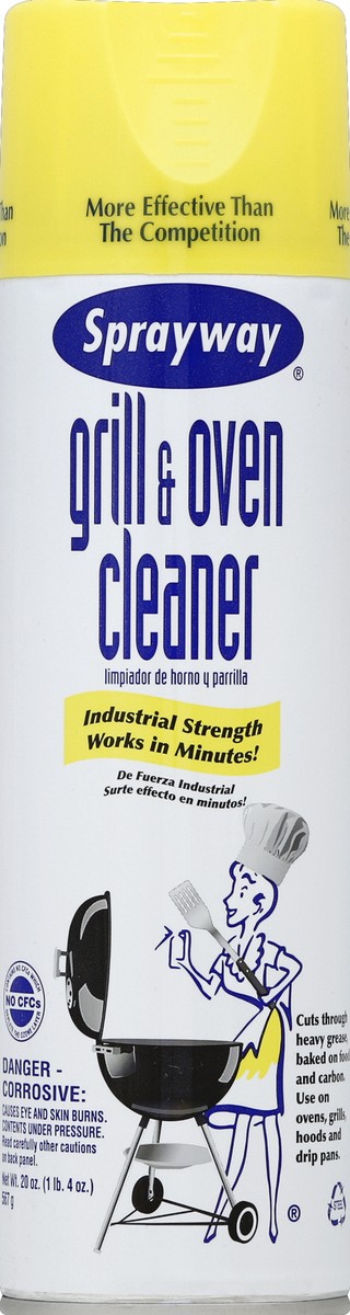 slide 2 of 2, Sprayway Grill & Oven Cleaner 20 oz, 20 oz