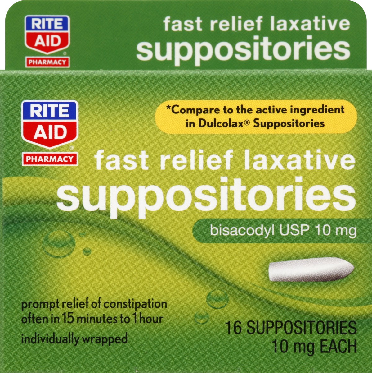 slide 2 of 5, Rite Aid Ra Lax Supp Bis, 16 ct