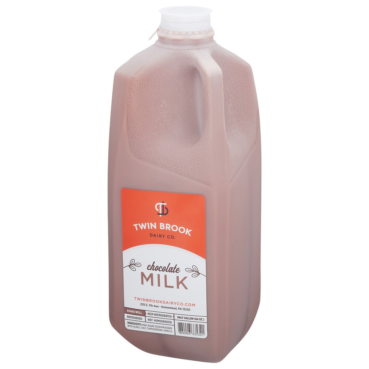 slide 2 of 12, Twin Brook Dairy Co. Milk, Chocolate, 64 oz