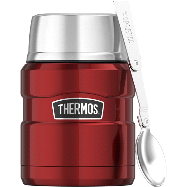 slide 1 of 1, Thermos King Food Jar - Cranberry, 16 oz