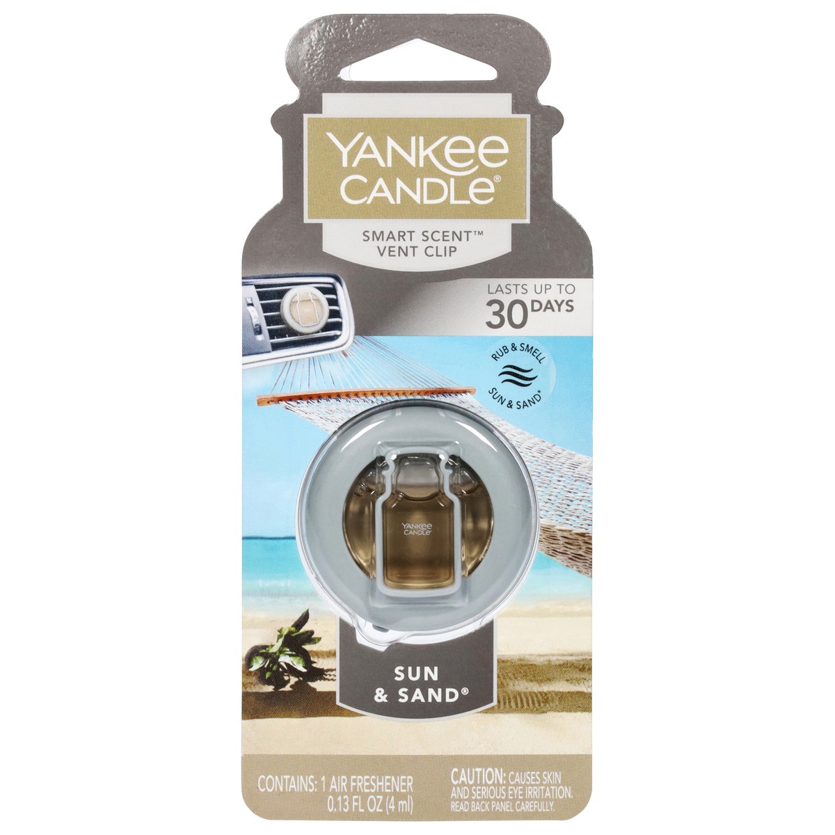 slide 1 of 9, Yankee Candle Smart Scent Sun & Sand Air Freshener 0.13 fl oz, 0.13 fl oz