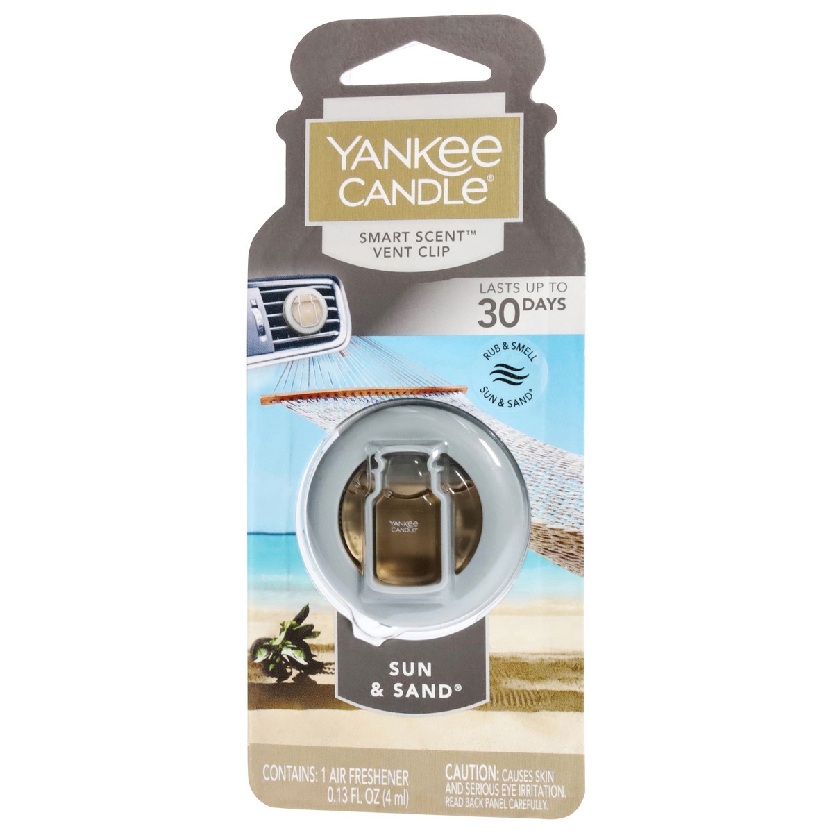 slide 3 of 9, Yankee Candle Yankee Smart Scent Vent Clip Sun & Sand, 0.13 fl oz