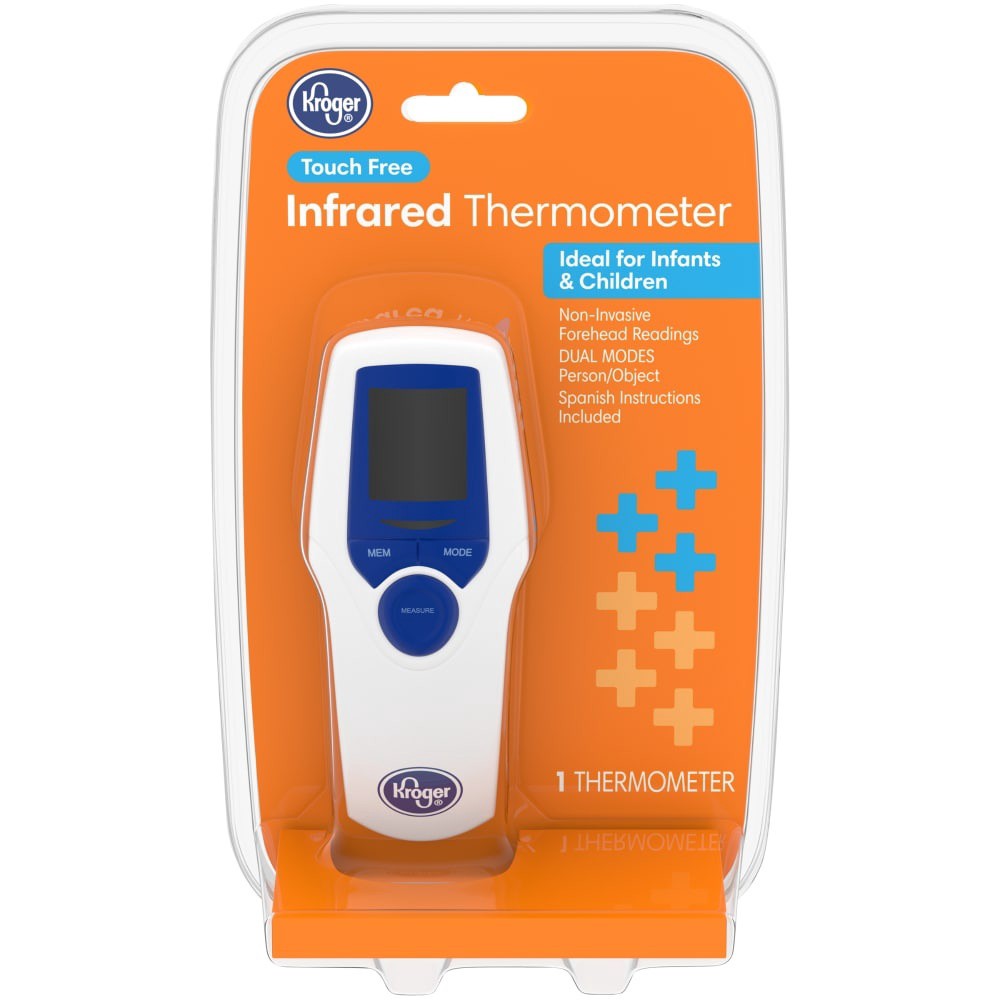 slide 2 of 3, Kroger Touch Free Infrared Thermometer, 1 ct