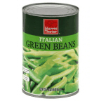 slide 1 of 1, Harris Teeter Italian Green Beans, 14.5 oz