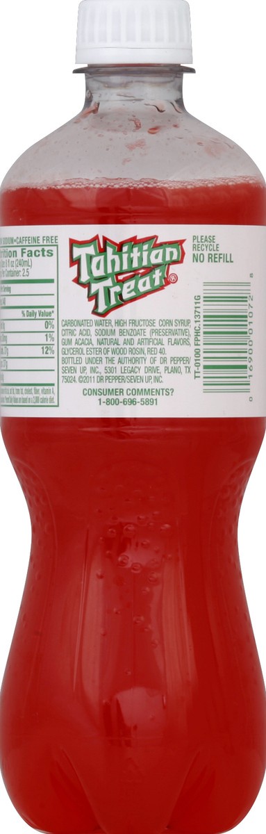 slide 2 of 5, Tahitian Treat Soda, Fruit Punch - 20 oz, 20 oz