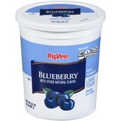 Hy-Vee Blueberry Lowfat Yogurt - 32 oz