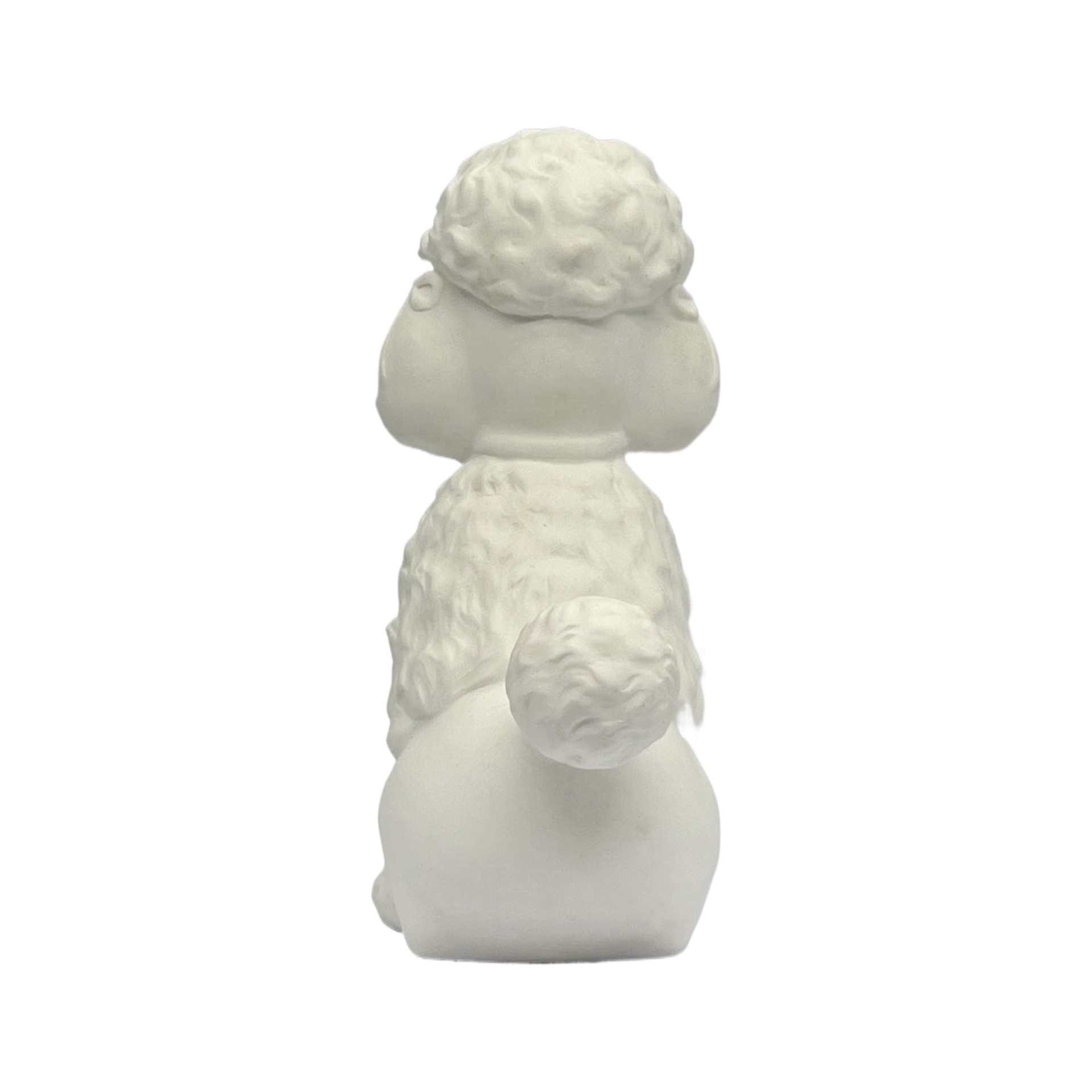 slide 6 of 7, 7" Led Diy Ceramic Poodle Decor By Make Market, 5 in x 3.5 in x 7 in