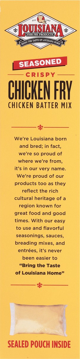 slide 6 of 9, Louisiana Fish Fry Products Original Recipe Seasoned Chicken Fry Chicken Batter Mix 22 oz, 22 oz