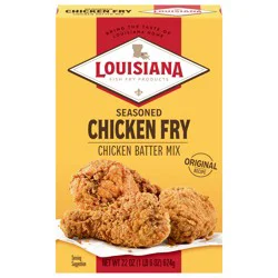 Louisiana Fish Fry Products Original Recipe Seasoned Chicken Fry Chicken Batter Mix 22 oz