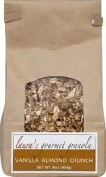 Laura's Gourmet Granola Vanilla Almond Crunch 16 oz