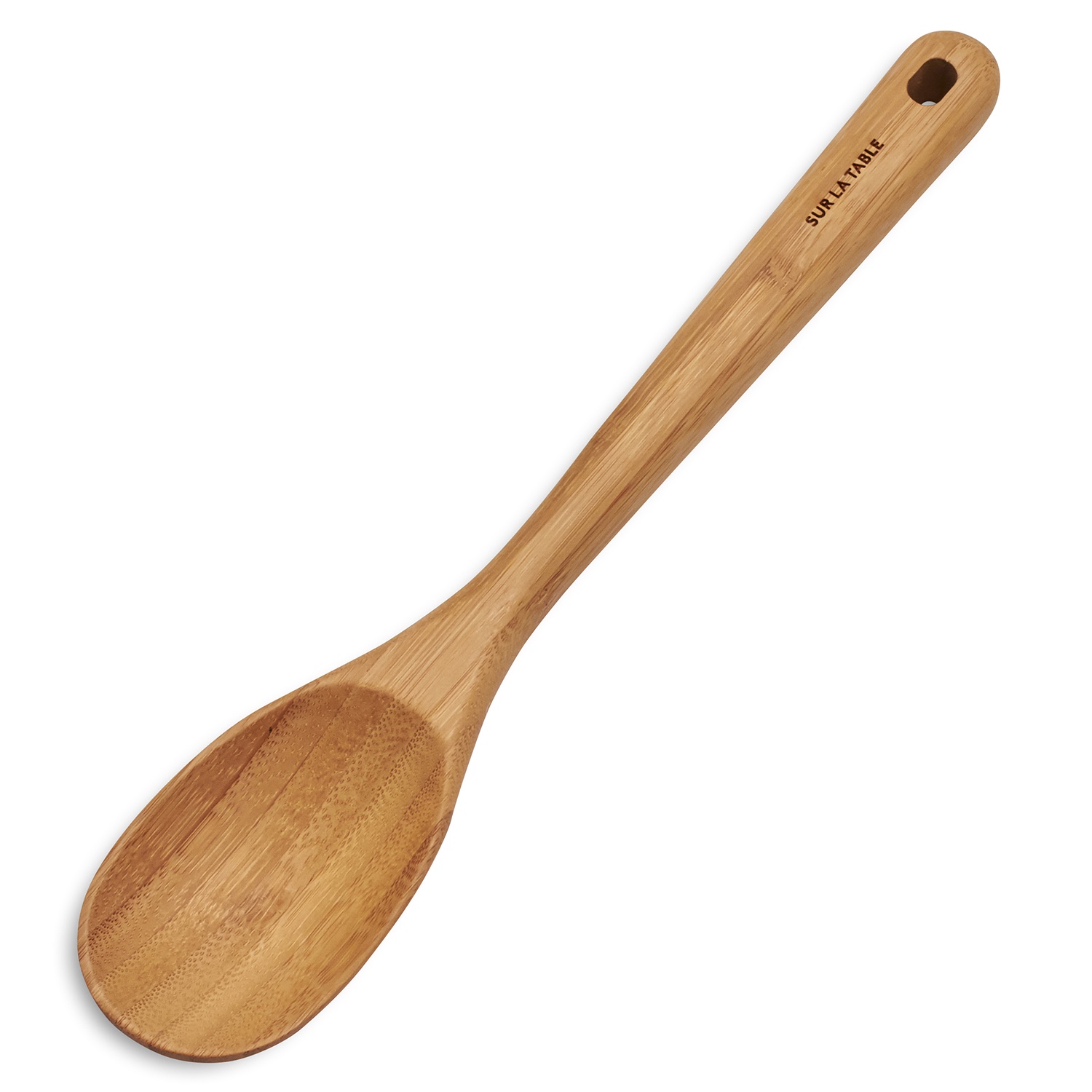 slide 1 of 1, Sur La Table Bamboo Spoon, 12 in