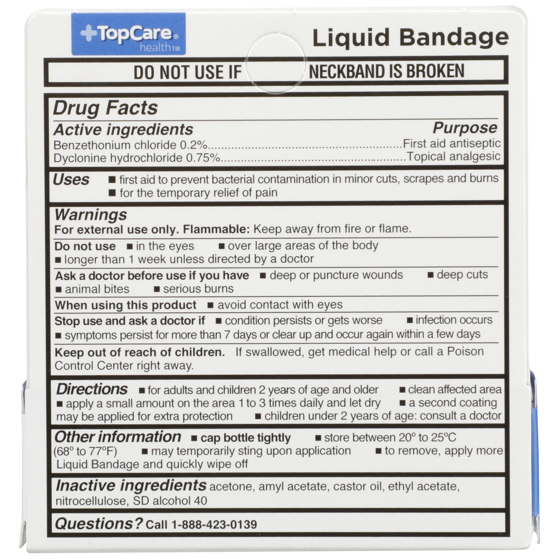 slide 6 of 6, Topcare Liquid Bandages, 0.3 oz