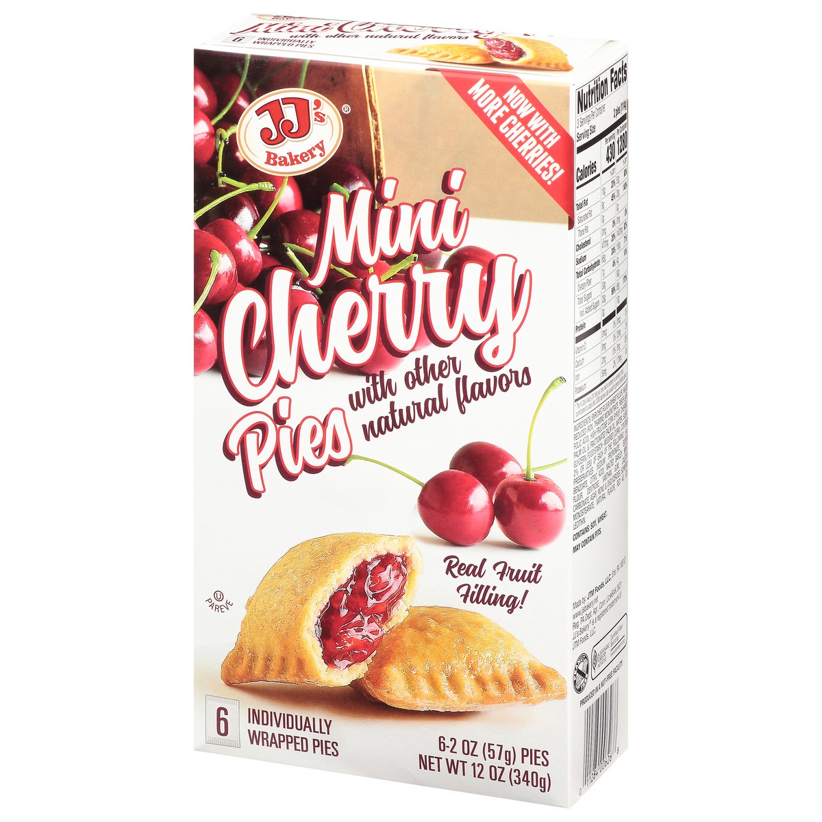 slide 5 of 10, Jj'S Fruit Pies Mini Cherry, 6 ct