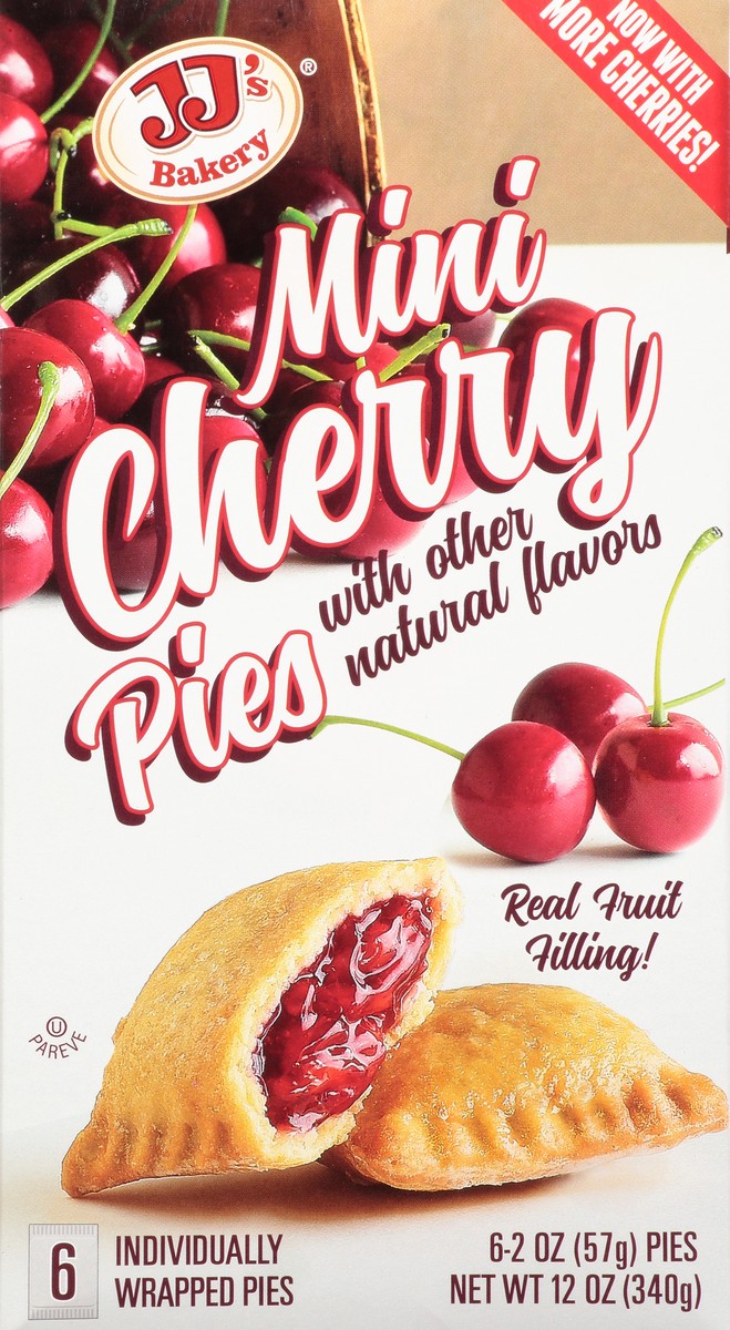 slide 3 of 10, Jj'S Fruit Pies Mini Cherry, 6 ct