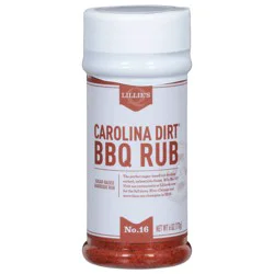 Lillie's Q No. 16 Carolina Dirt BBQ Rub 6 oz
