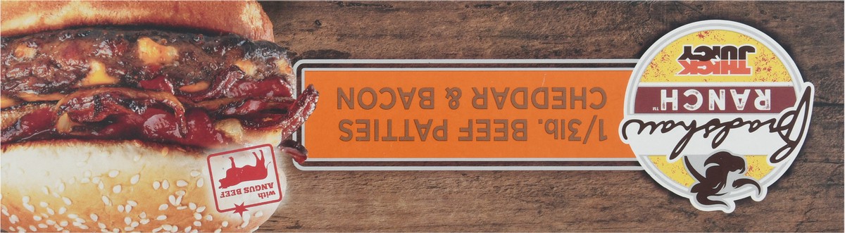 slide 2 of 9, Bradshaw Ranch Thick N Juicy Cheddar & Bacon Beef Patties Packed, Unspecified 6 ea, 6 ct