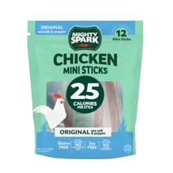 Mighty Spark® Original Sea Salt & Pepper Chicken Mini Sticks