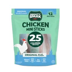 Mighty Spark® Original Sea Salt & Pepper Chicken Mini Sticks