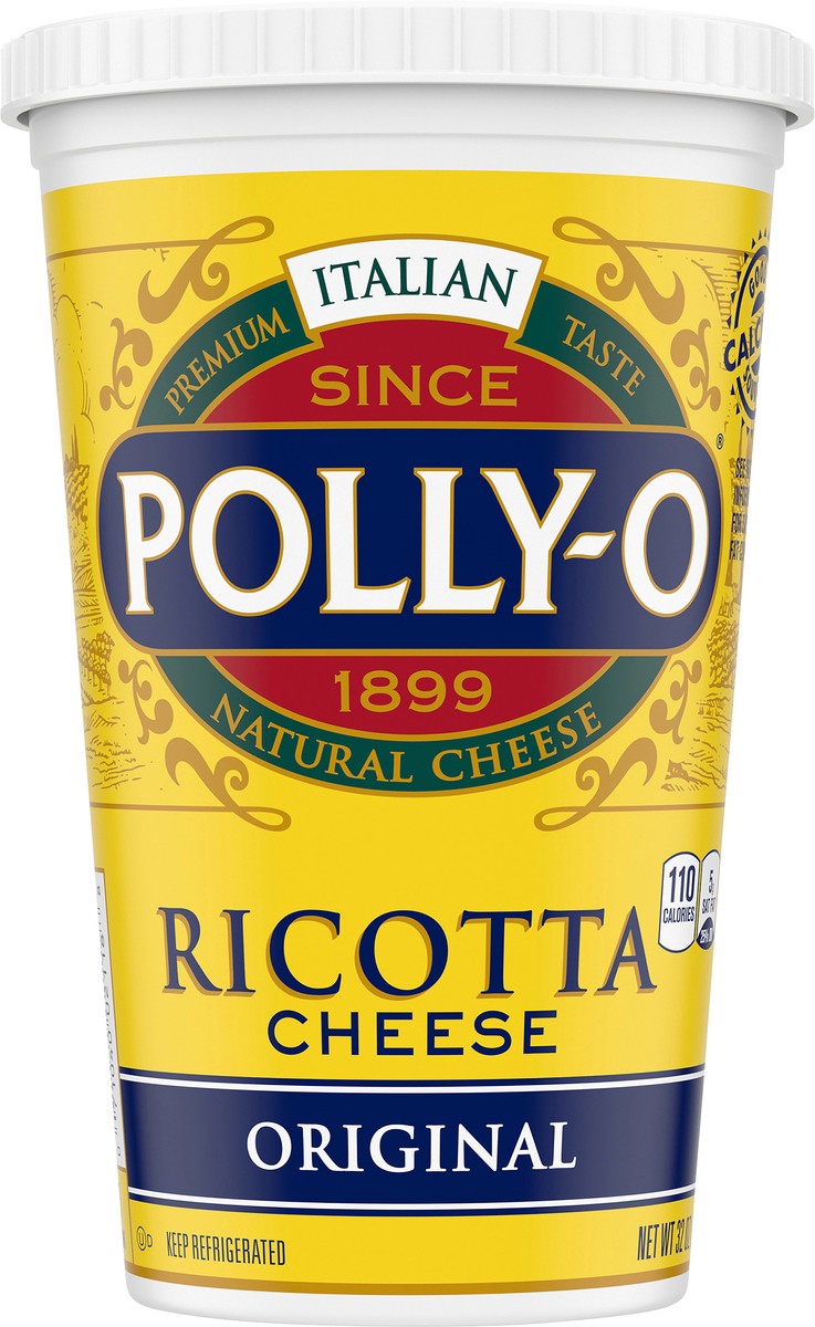 slide 8 of 10, Polly-O Original Ricotta Cheese, 32 oz Tub, 32 oz