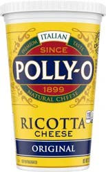 Polly-O Original Ricotta Cheese, 32 oz Tub