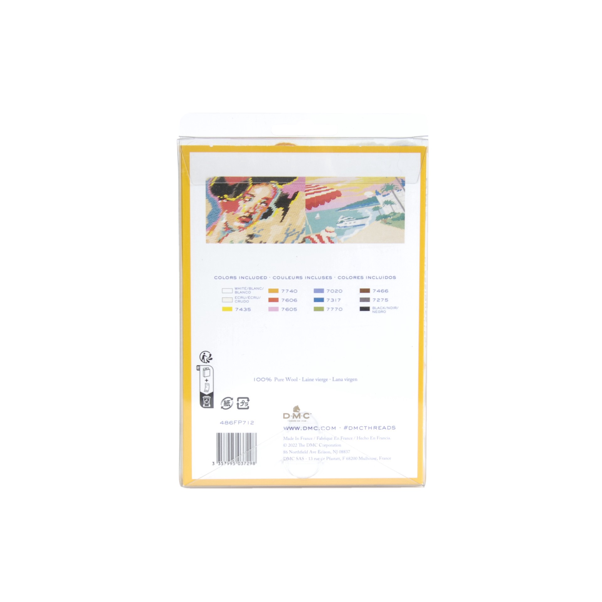 slide 4 of 5, Dmc Classic Collection Tapestry Wool Pack, 8.7 yd