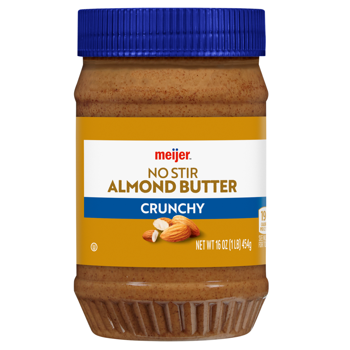 slide 1 of 9, Meijer Crunchy Almond Butter, 16 oz, 16 oz