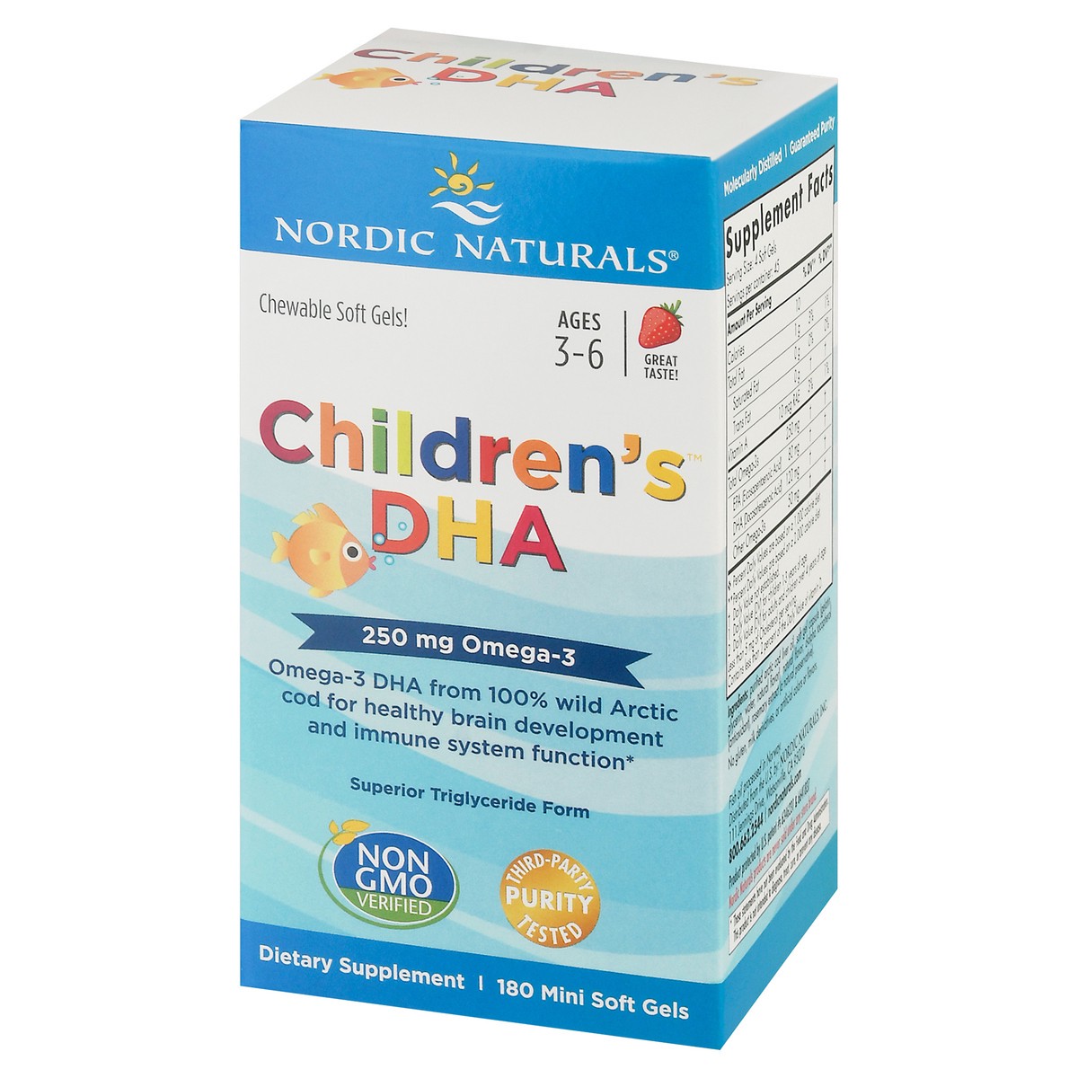 slide 2 of 9, Nordic Naturals Children's Dha Omega-3, 180 ct