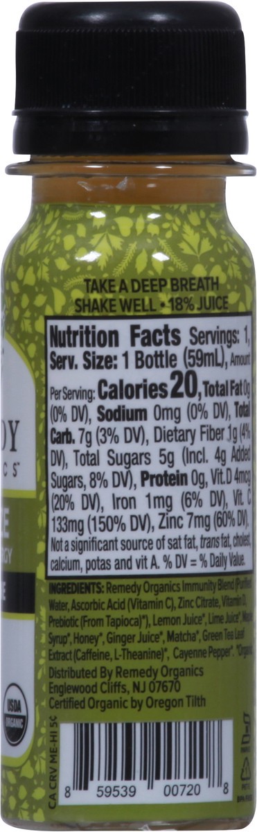 slide 11 of 14, Remedy Organics Organics Immunity + Energy Energize 2 fl oz, 2 oz