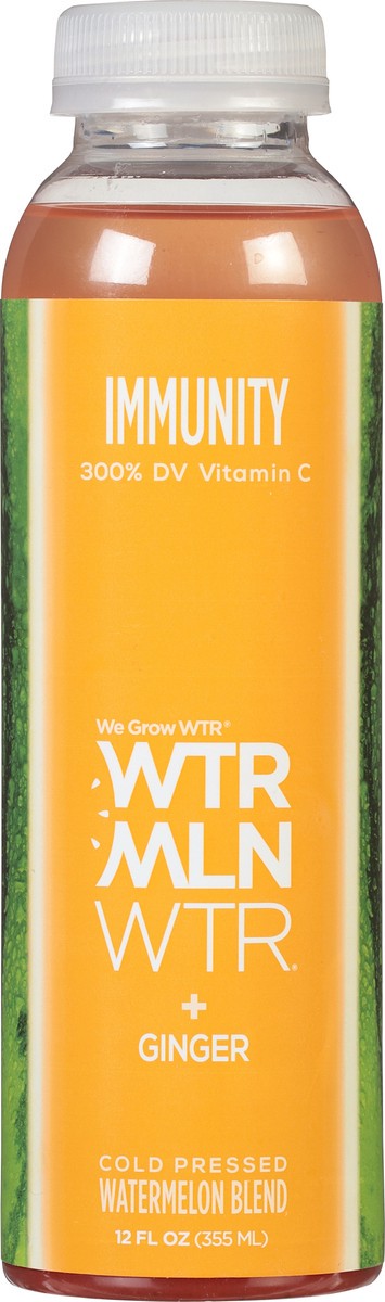 slide 6 of 9, WTRMLN WTR Immunity Ginger Watermelon Blend 12 fl oz, 12 fl oz