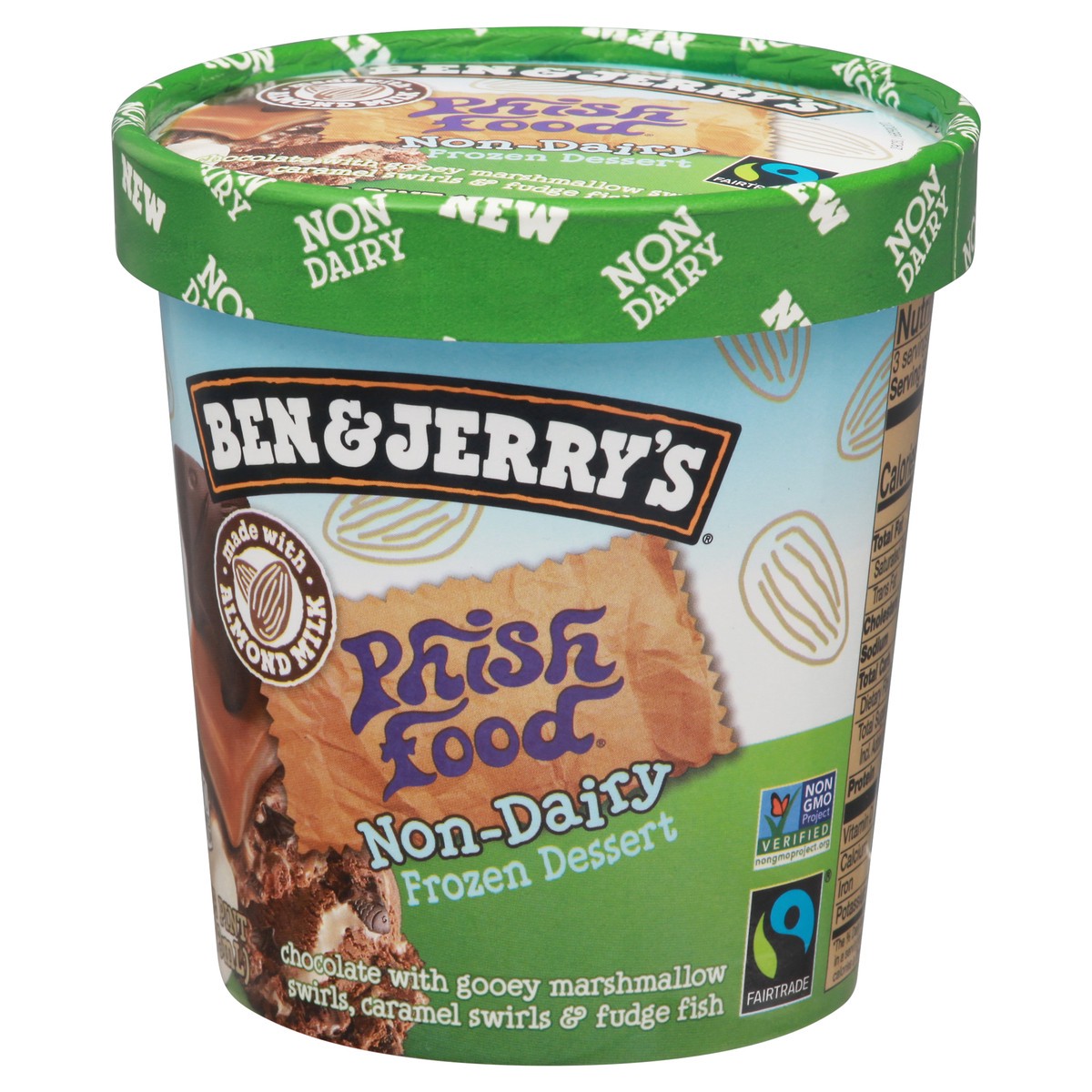 slide 5 of 9, Ben & Jerry's Non-Dairy Phish Food Frozen Dessert, 16 oz, 16 oz