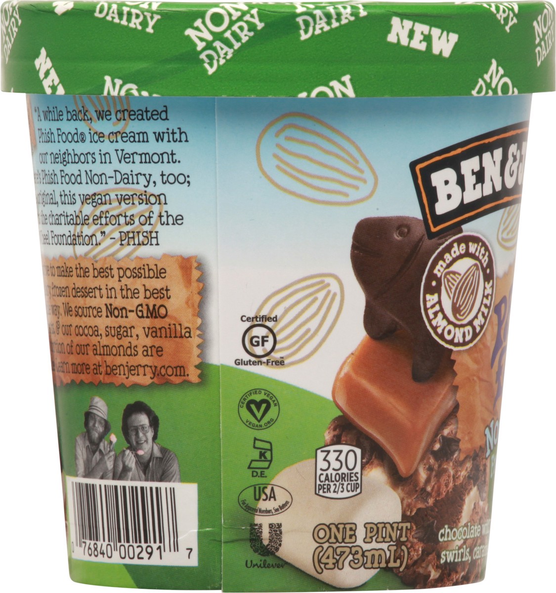 slide 2 of 9, Ben & Jerry's Non-Dairy Phish Food Frozen Dessert, 16 oz, 16 oz