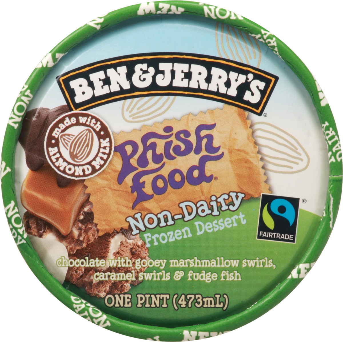 slide 8 of 9, Ben & Jerry's Non-Dairy Phish Food Frozen Dessert, 16 oz, 16 oz