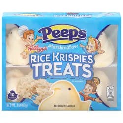 Peeps Kellogg''s Rice Krispies Treats Flavored Marshmallow 3 oz
