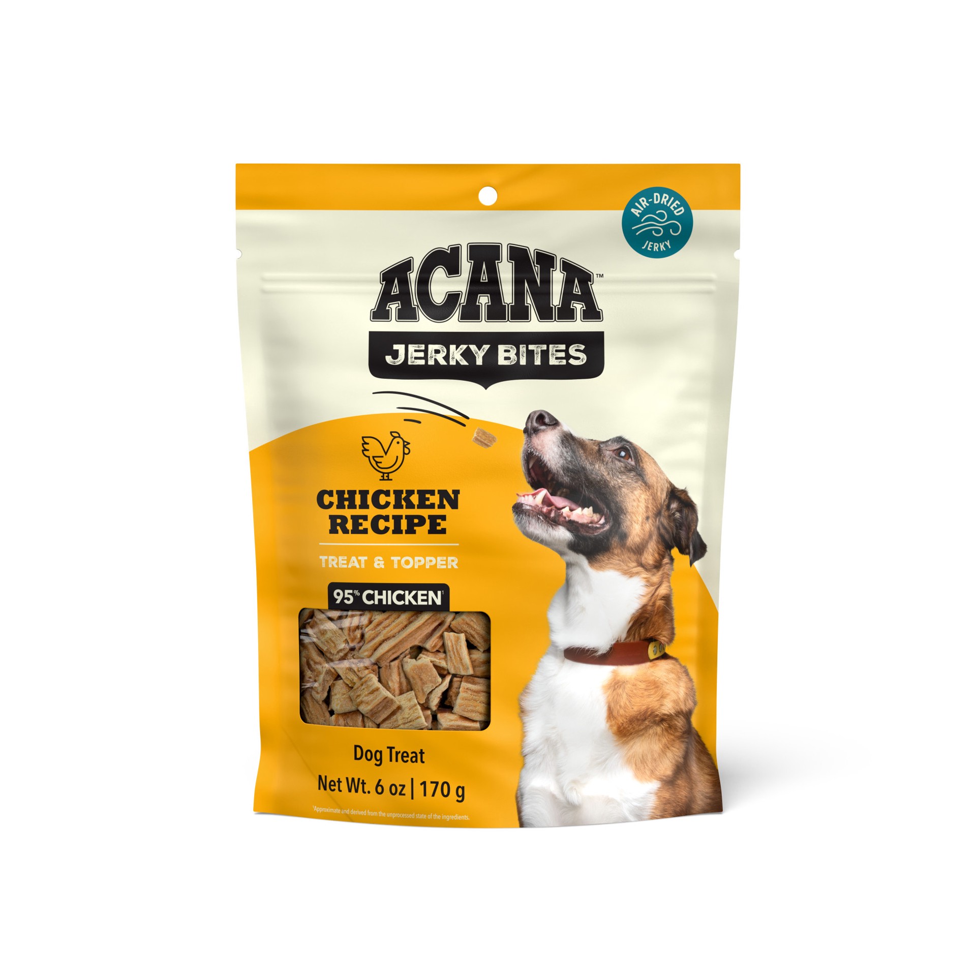 slide 1 of 2, ACANA Poultry Recipe Jerky Bites Dog Treats, 6 oz., 6 oz