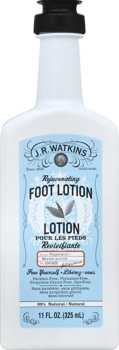 slide 1 of 4, J.R. Watkins Foot Lotion 11 oz, 11 oz