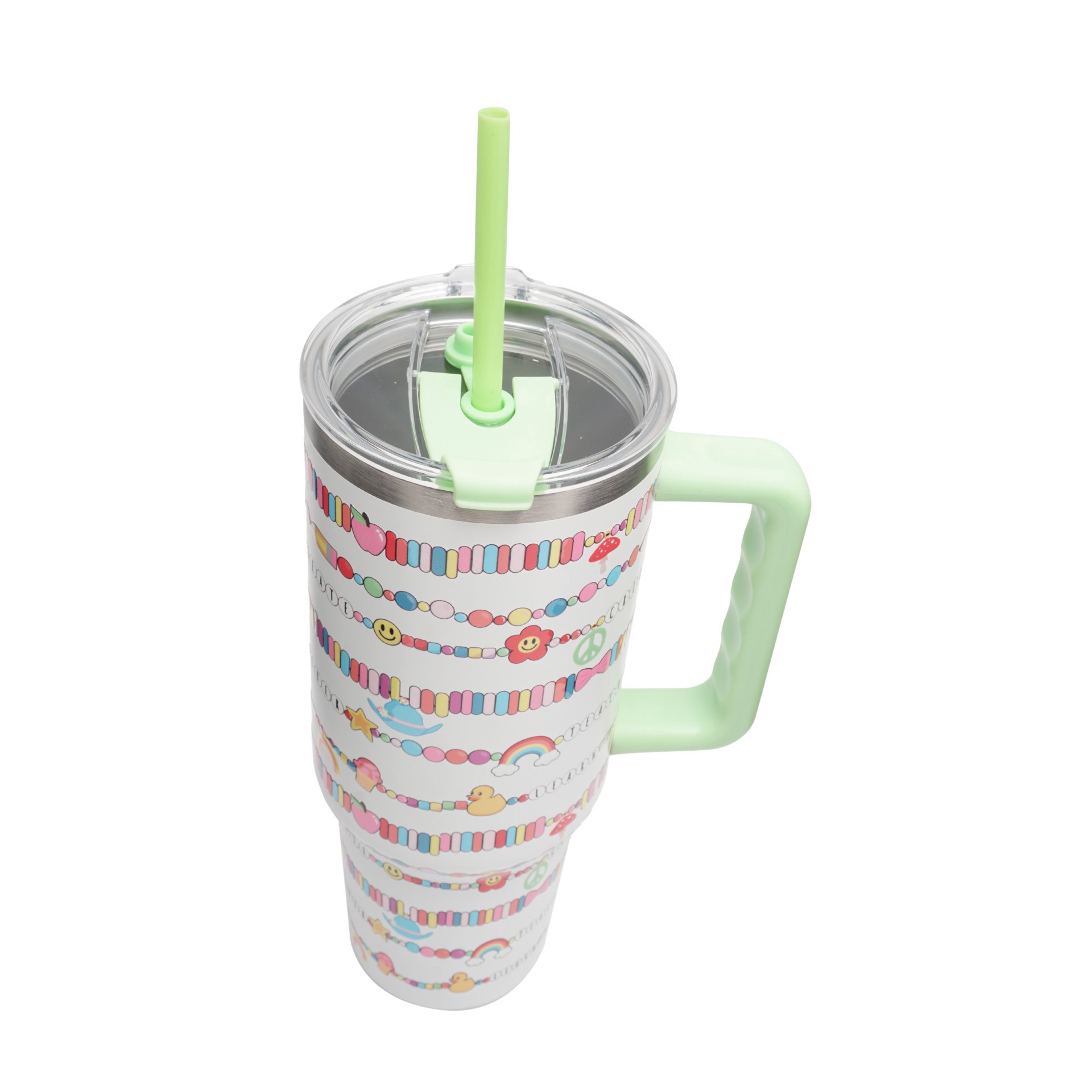 slide 3 of 4, 40oz. Friendship Bracelet Stainless Steel Insulated Tumbler By Ashland, 40 oz