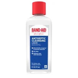 BAND-AIDBrand Pain Relieving Antiseptic Cleansing Liquid, 6 fl. Oz